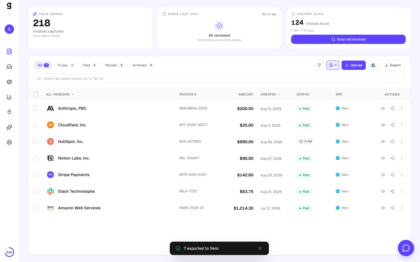 Export to Your Accounting Software